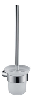Saturn - Chrome Toilet Brush & Holder 
