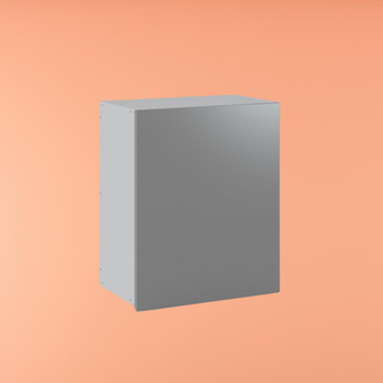 Wall Cabinet 600mm with 1 Door in UV Light Grey
