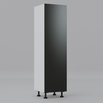 Tall Pantry Cabinet 600mm with 1 Door in UV Dark Grey