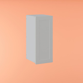 Wall Cabinet 300mm with 1 Door in PU Shaker