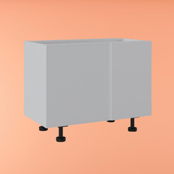 Blind Corner Right Cabinet 1100mm with 1 Door in UV White
