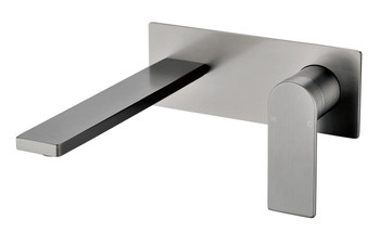 Mia - Wall Basin Mixer Gun Metal