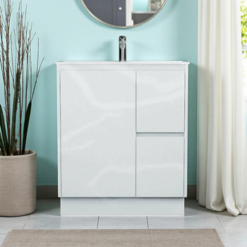 Tia - Floor Mounted Vanity & Top 750mm 