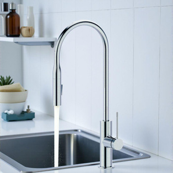 Pearl - Chrome Pullout Sink Mixer 