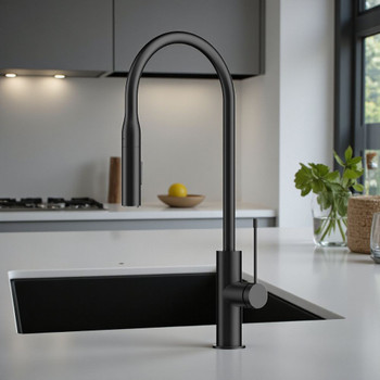 Pearl - Gun Metal Pullout Sink Mixer Pearl - Gun Metal Pullout Sink Mixer