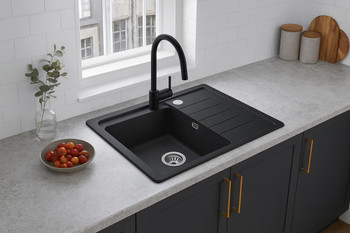 Essence 125 - Quartz Sink (Left Hand Bowl) 