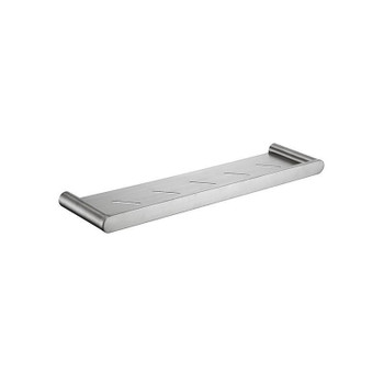 Saturn - Brushed Nickel Vanity Shelf 