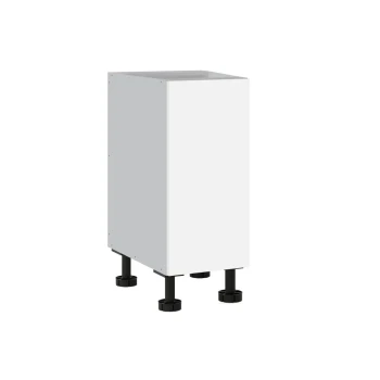 Base Cabinet 350mm with 1 Door in UV White  