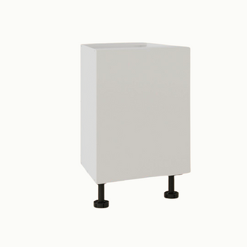 Island Cabinet 600mm with 1 Door in UV White