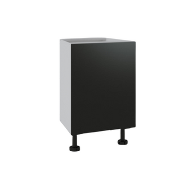 Island Cabinet 600mm with 1 Door in UV Dark Grey