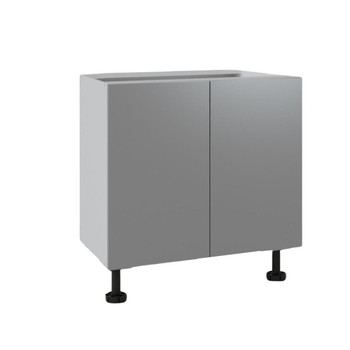 Island Cabinet 900mm with 2 Door in UV Light Grey 