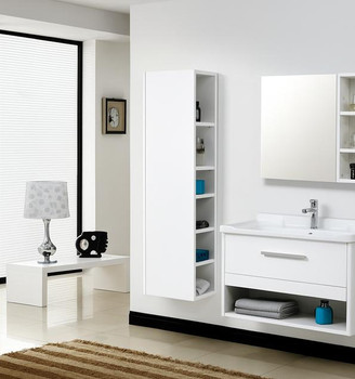 BC2025 White Side Cabinet – 1400 x 400mm 