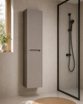 Forest Misty Grey Side Cabinet – 400mm 