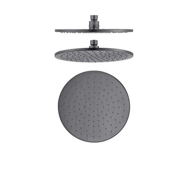 Sebastian Brass - Gun Metal Shower Rose 