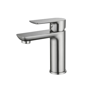 Rhino - Brushed Nickel Basin Mixer 