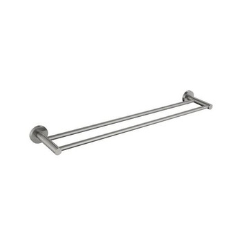 Sebastian - Brushed Nickel Double Towel Rail 600mm 