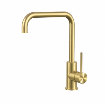 Sebastian - Brushed Gold Sink Mixer 