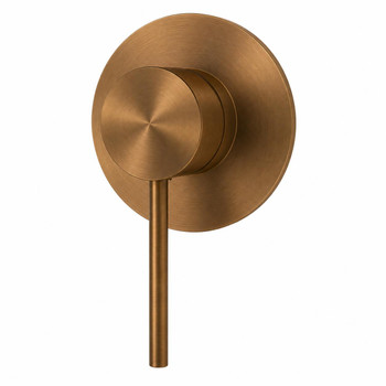 Sebastian Copper Finish - Bath/Shower Mixer 