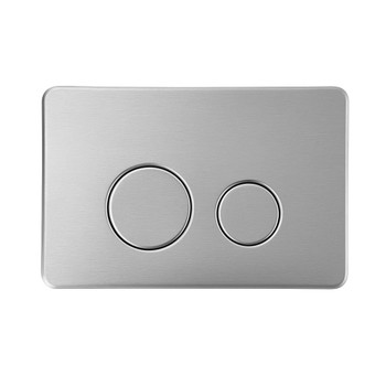 In-Wall Cistern Flush Button - Brushed Nickel 