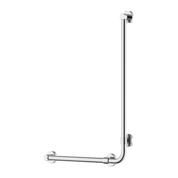 Care - Chrome Universal L Angle Grab Rail 600 x 900mm 