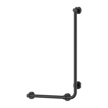 Care - Matte Black Universal L Angle Grab Rail 600 x 900mm 
