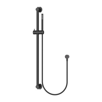 Care - Matte Black Sliding Shower Set 900mm Rail 