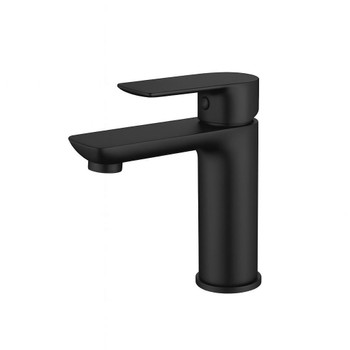Rhino - Matte Black Basin Mixer 