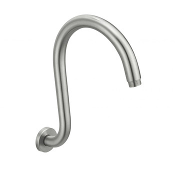 Boston - Brushed Nickel Gooseneck Shower Arm 
