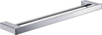 Rhino - Chrome Double Towel Rail 600mm 