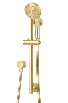 Verve - Shower Rail Set Brushed Gold 
