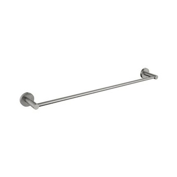 Sebastian - Brushed Nickel Single Towel Rail 600mm 