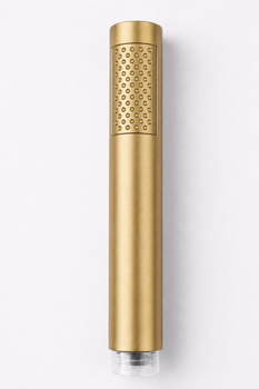Microphone - Brushed Gold shower head