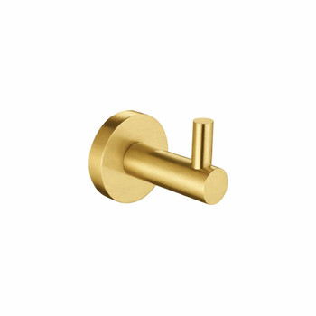Sebastian - Brushed Gold Robe Hook 