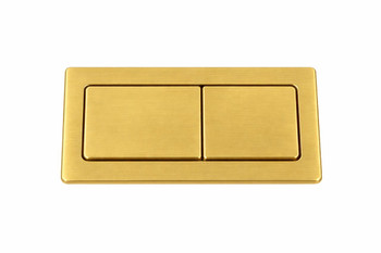 Flush Button Kit Brushed Gold 