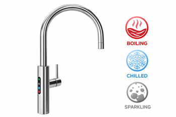 Billi - Home BCS with Gooseneck Multifunction Mixer Tap Chrome 