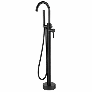 Sofia - Matte Black Floor Mounted Bath Mixer