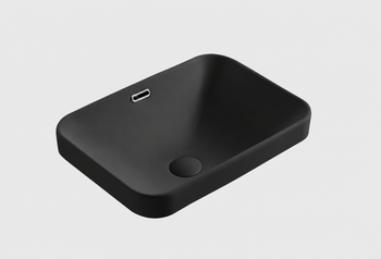 Carla 460 - Matte Black Inset Basin