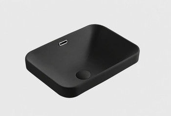 Carla 460 - Matte Black Inset Basin 