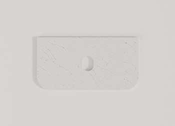 Vanity Marble Stone Top 750*460*20mm – R125 Front Corners 