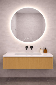 LED Round Sensor Mirror 600mm 