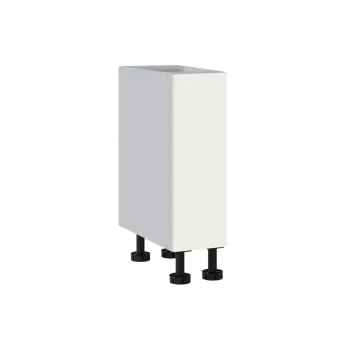 Base Cabinet 250mm with 1 Door in Blossom White Matt Polytec 