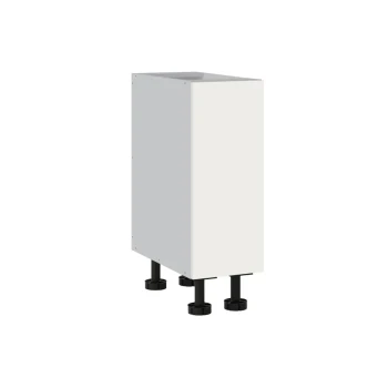 Base Cabinet 300mm with 1 Door in Blossom White Matt Polytec 