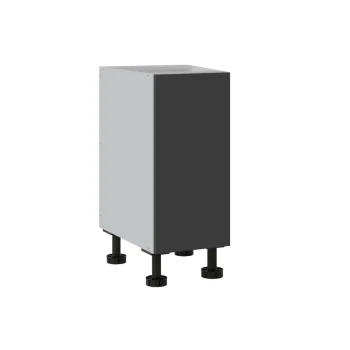 Base Cabinet 350mm with 1 Door in Lava Ultraglaze S/S Polytec 