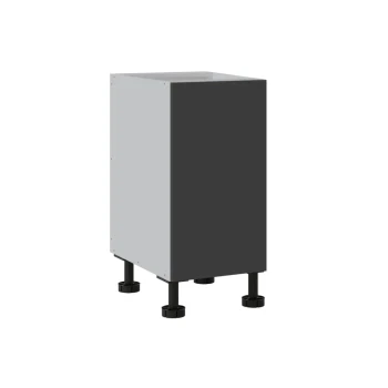 Base Cabinet 400mm with 1 Door in Lava Ultraglaze D/S Polytec 