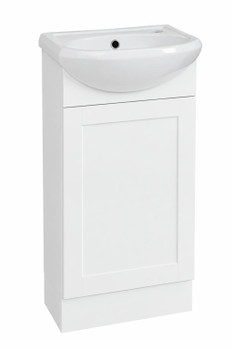 Chico  -  Charlotte Shaker Powder Room Floor Mounted  Vanity 400 mm 