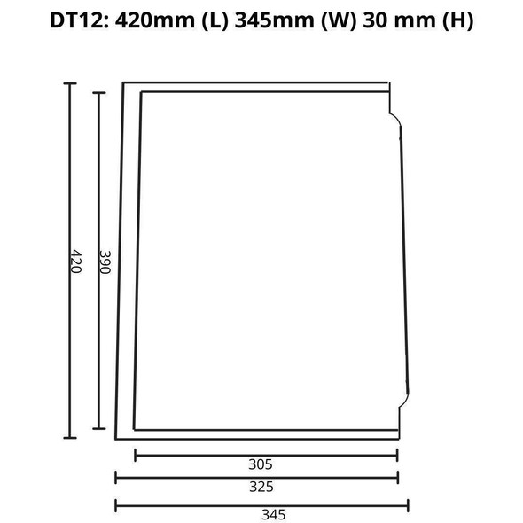 Quadro/Tech - Kitchen Drainer Tray