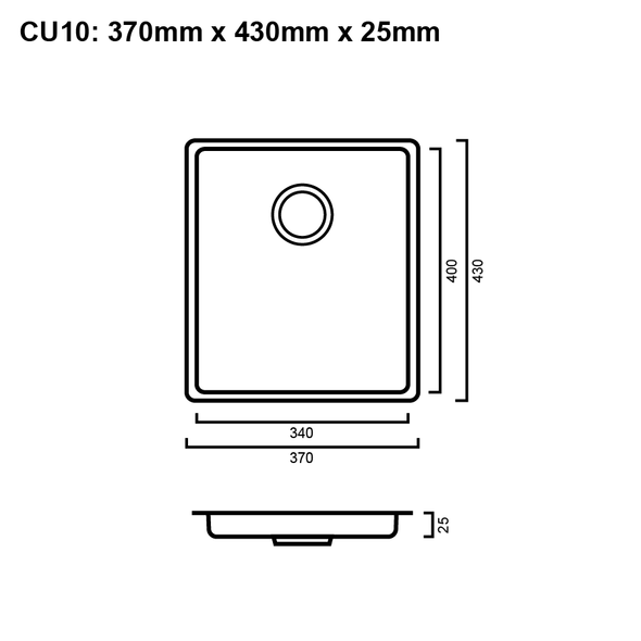 Tech - Bench-Mounted Drainer
