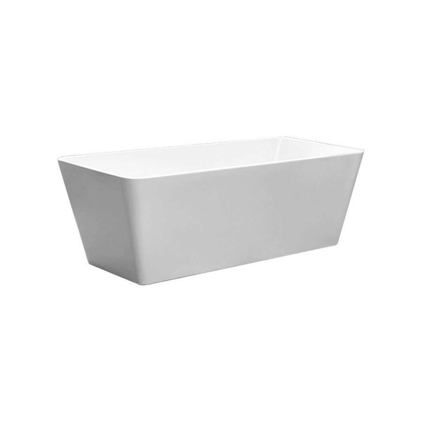 Milano - White Freestanding Bath 1500S