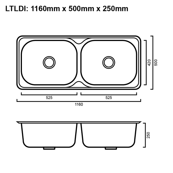 Lifestyle - Double Inset Laundry Trough