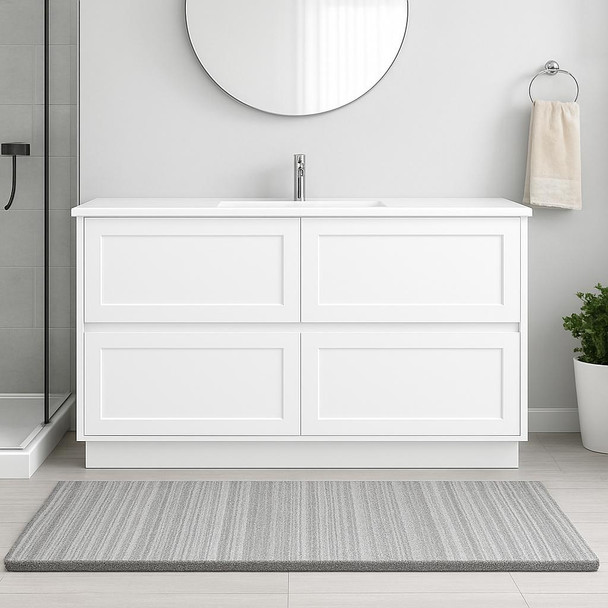 Fineline - Floor Mount Vanity Cabinet Only (NO TOP) 1800mm 